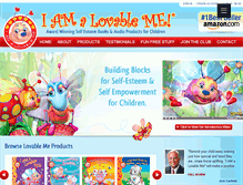 Tablet Screenshot of iamalovableme.com